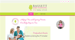 Desktop Screenshot of bassettbabyplanning.com